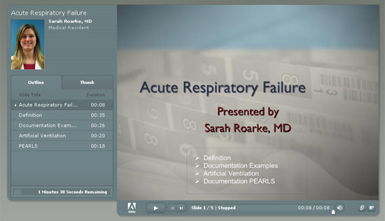 Acute Respiratory Failure presentation