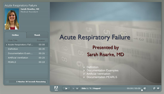 Acute Respiratory Failure presentation